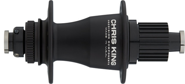 Chris King Boost Disc Center Lock HR-Nabe - matte jet/12 x 148 mm / 28 Loch / Shimano Micro Spline