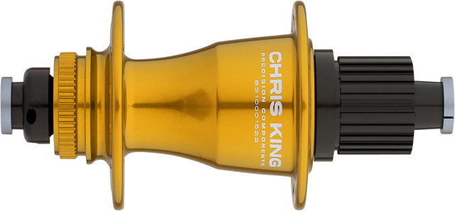 Chris King Boost Disc Center Lock HR-Nabe - gold/12 x 148 mm / 28 Loch / Shimano Micro Spline