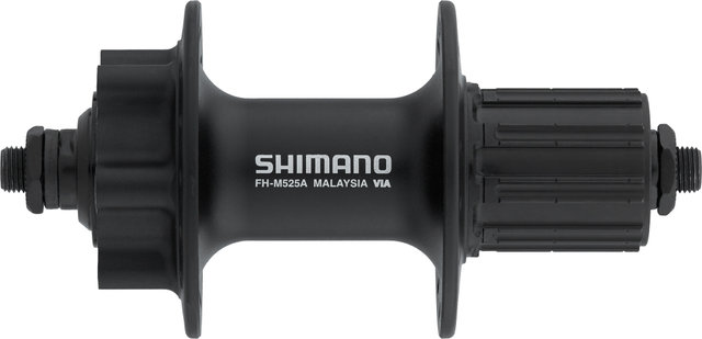 Shimano FH-M525A Disc 6-bolt Rear Hub for Quick Releases - black/32 hole