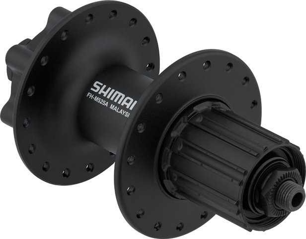 Shimano FH-M525A Disc 6-bolt Rear Hub for Quick Releases - black/32 hole