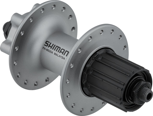 Shimano FH-M525A Disc 6-bolt Rear Hub for Quick Releases - silver/32 hole