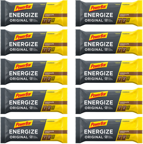 Powerbar Energize Original Energieriegel - 10 Stück - chocolate/550 g