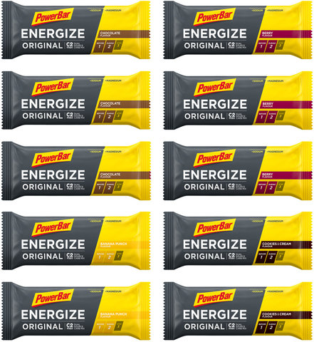 Powerbar Energize Original Energy Bar - 10 pack - mixed/550 g