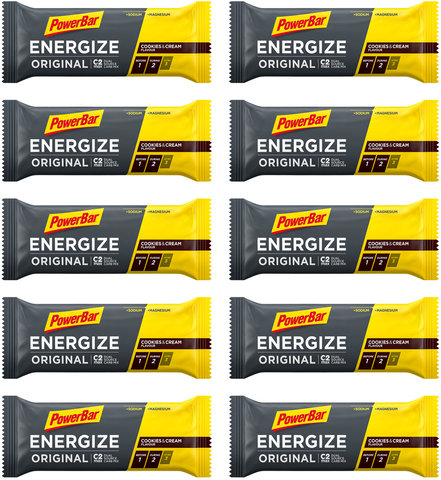 Powerbar Energize Original Energy Bar - 10 pack - cookies & cream/550 g