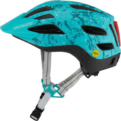 Specialized Casco Shuffle Youth LED MIPS - lagoon blue/52 - 57 cm