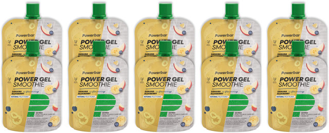 Powerbar PowerGel Smoothie - 10 Pack - banana blueberry/900 g