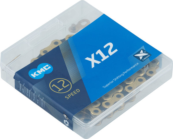 KMC X12 New Generation Kette 12-fach - titan nitrid gold-black/12 fach