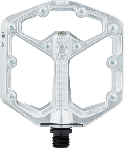 crankbrothers Pedales de plataforma Stamp 7 - hp silver/small