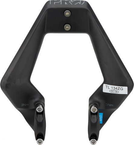 PRO Compact Carbon Clip-On Lenkeraufsatz - schwarz/universal