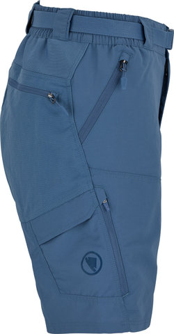 Endura Hummvee Damen Shorts mit Innenhose - blue steel/S