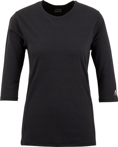 7mesh Camiseta para damas Desperado Merino 3/4 Shirt - black/S