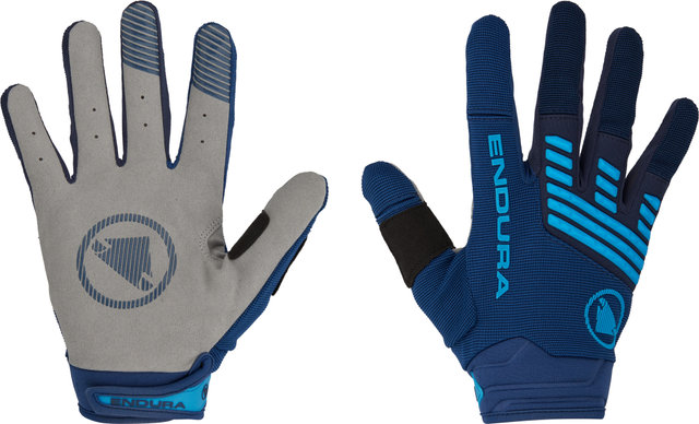 Endura SingleTrack Full Finger Gloves - ink blue/M