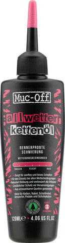 Muc-Off All Weather Lube Kettenöl - universal/Tropfflasche, 120 ml