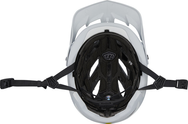 Troy Lee Designs A3 MIPS Helm - uno white/53 - 56 cm