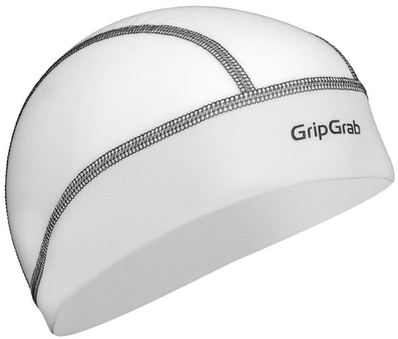 GripGrab UPF 50+ Summer Skull Cap Helmmütze - white/one size