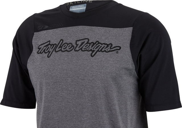 Troy Lee Designs Skyline S/S Trikot - signature heather gray-black/M