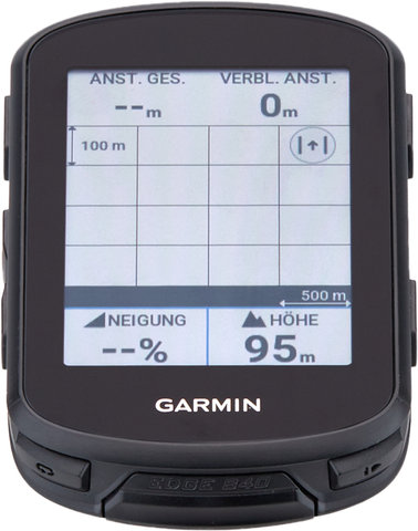 Garmin Edge 840 GPS Trainingscomputer + Navigationssystem - schwarz/universal