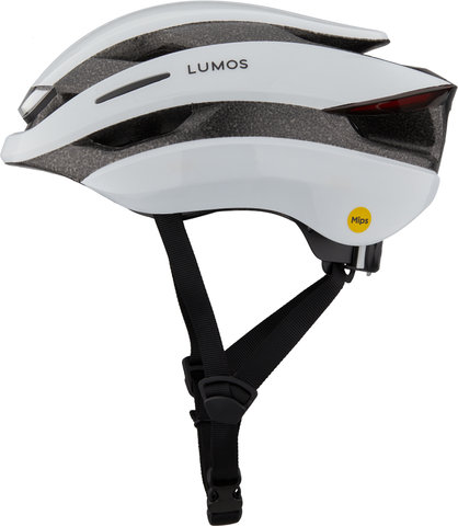 LUMOS Casco Ultra MIPS LED - jet white/54 - 61 cm