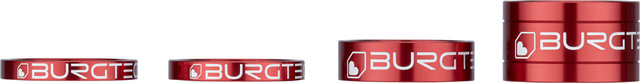 Burgtec Kit d'Entretoises pour Potences - race red/universal