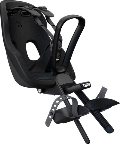 Thule Yepp Nexxt 2 Mini Kids Bicycle Seat for Head Tube Installation - obsidian grey/universal