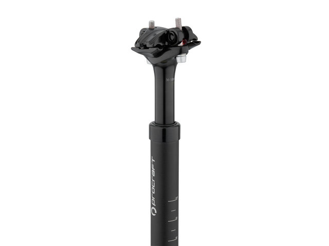 Procraft Tija de sillín Pillar Shock Race 350 mm - negro/27,2 mm