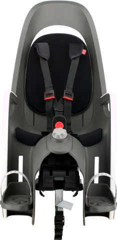 Hamax Asiento de bicicleta para niños Caress para montaje en portaequipajes - black-white/universal