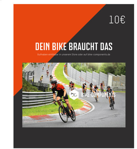 BIKE-COMPONENTS.DE Cupón de regalo - bicicleta de carreras/10,- euros