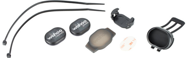 Wahoo Set de sensor de velocidad RPM Speed + sensor de cadencia RPM Cadence - black-white/universal