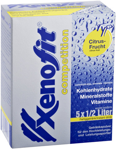Xenofit Competition Drink Powder - 5 Portion Pouches - citurs fruit/210 g