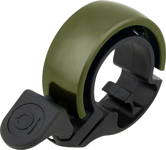 Knog Oi Bicycle Bell - black-olive/small