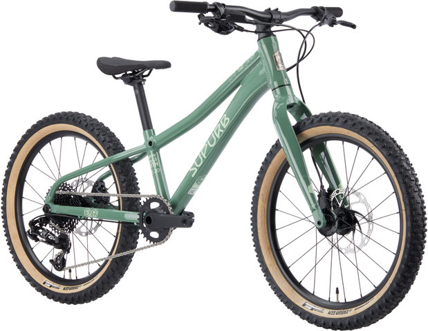 SUPURB Bicicleta para niños BO20 20" - gecko green/universal