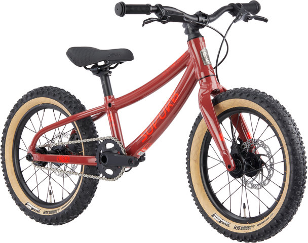 SUPURB Bicicleta para niños BO16 16" - fox red/universal