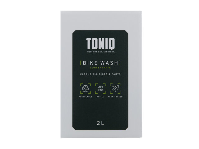 TONIQ Bike Wash Bicycle Cleaner Concentrate - green/Bag-in-Box, 2 litres