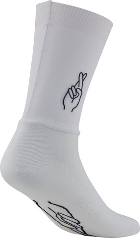 FINGERSCROSSED Aero Socks - logo-white/39-42