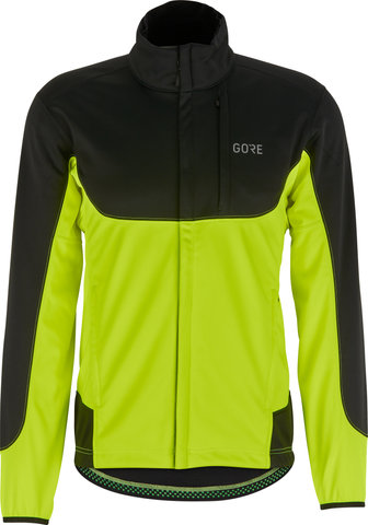 GORE Wear Veste C5 GORE WINDSTOPPER Thermo Trail - black-neon yellow/M