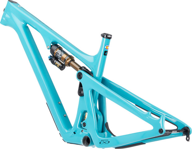 Yeti Cycles Kit de cuadro SB130 TURQ Carbon 29" - turquoise/L