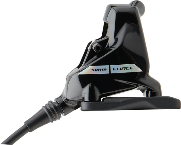 SRAM Force D2 eTap AXS HRD Disc Brake with Shift/Brake Lever - black-iridescent/rear