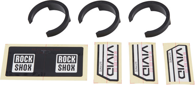 RockShox Amortiguador Vivid Ultimate RC2T - black/230 mm x 60 mm