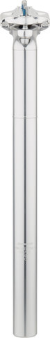 LightSKIN Tige de Selle à LED avec Lampe Arrière Intégrée (StVZO) - silver/27,2 mm / 350 mm / SB 9 mm