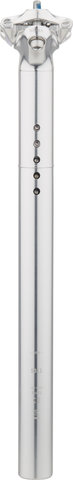 LightSKIN LED-Sattelstütze mit integriertem Rücklicht mit StVZO-Zulassung - silver/27,2 mm / 350 mm / SB 9 mm