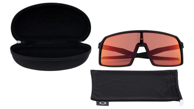 Oakley Sutro Sunglasses - matte black/prizm trail torch