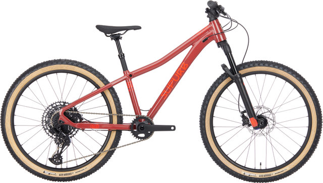 SUPURB Bicicleta para niños BO24+ 24" - fox red/universal