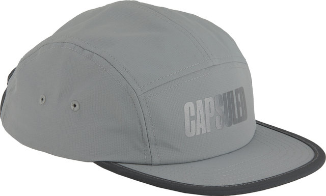 Capsuled Casquette 5 Panel Reflective Flex - gray/one size