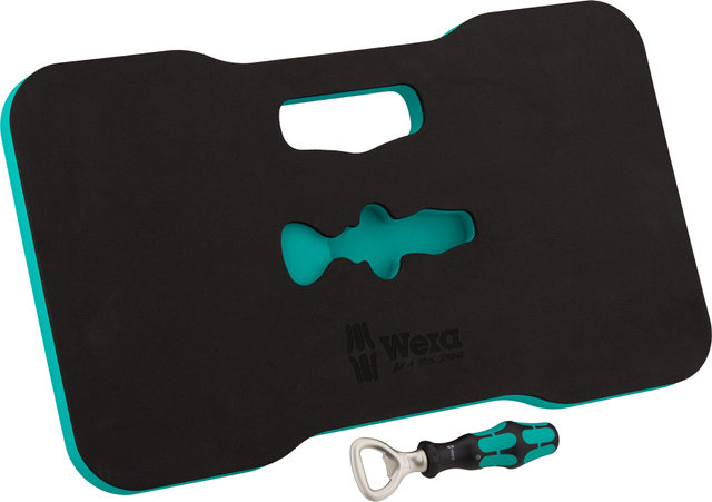 Wera Comfort & Refreshment Set 2 for Knees and Hands, 2 Pieces - black-green/universal