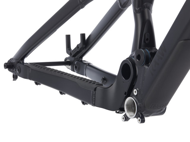 RAAW Mountain Bikes Jibb 29" Rahmenkit mit Fox Float X2 2POS Factory - matt black/L