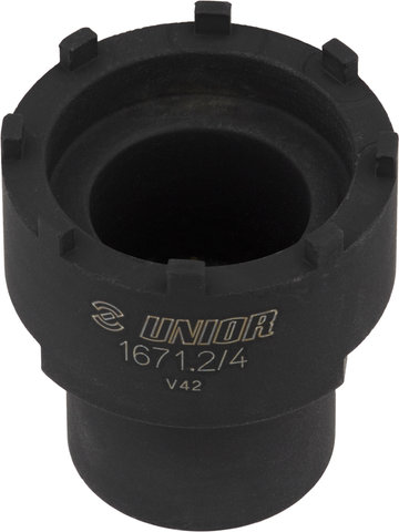 Unior Bike Tools Innenlagerwerkzeug 1671.2/4 für Shimano Octalink mit Außennuten - black/universal