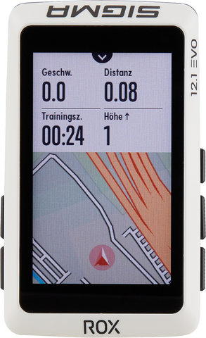 Sigma Compteur d'Entraînement ROX 12.1 Evo GPS - blanc/universal