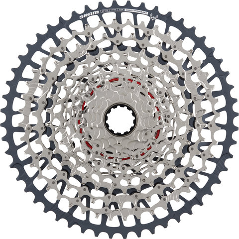SRAM XS-1275 12-speed T-Type Cassette for GX Eagle Transmission - silver/10-52