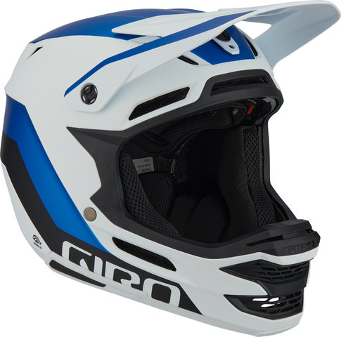 Giro Insurgent MIPS Spherical Fullface-Helm - matte white-ano blue/51 - 55 cm