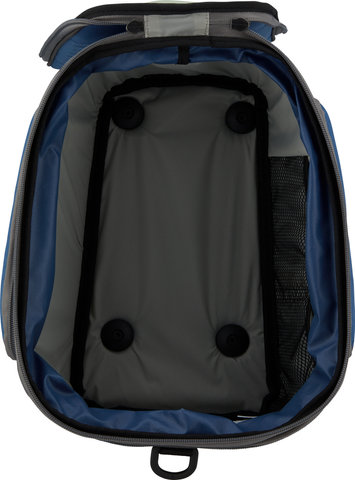 Racktime Talis Plus Pannier Rack Bag - berry blue-stone grey/8 litres